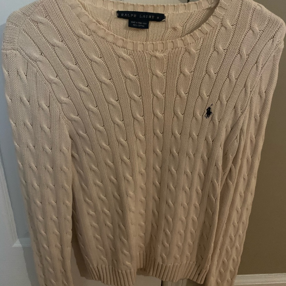 Ralph Lauren Classic Cable Knit Sweater